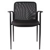Officesource Crossway Collection Side Chair with Black Frame 2029FBK